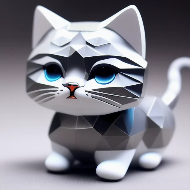 2873210245-cute toy cat, geometric accurate, relief on skin, plastic relief surface of body, intricate details, cinematic,.webp